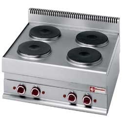 electric four ring hob